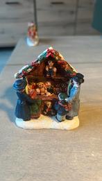 Stalletje met veren voor het kerstdorp, Diversen, Kerst, Ophalen of Verzenden, Zo goed als nieuw