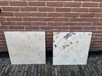 Travertin Natuursteen Tegels - 6x 60x60 & 2x 60x90, Doe-het-zelf en Verbouw, Tegels, 60 cm of meer, Ophalen of Verzenden, Zo goed als nieuw