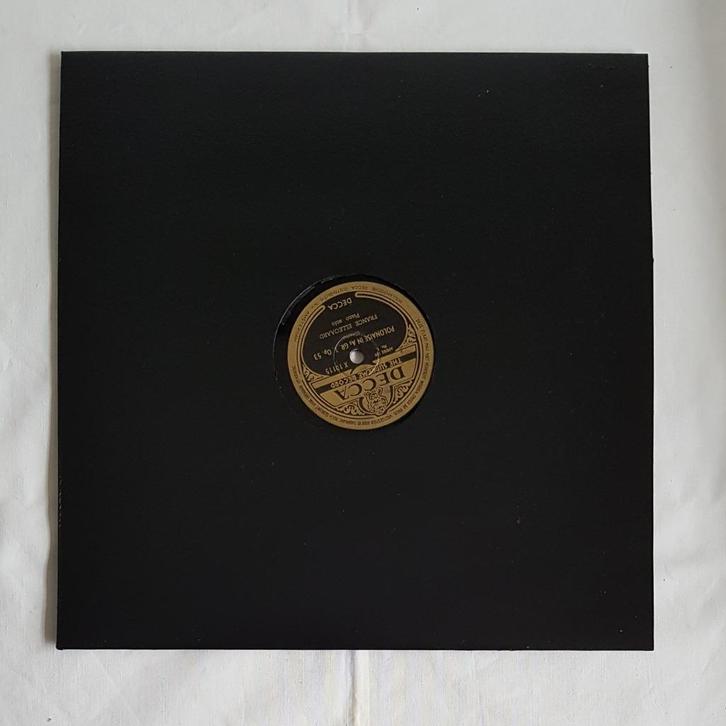Polonaise in As Grote terts piano op Bakeliet 78 toeren, Cd's en Dvd's, Vinyl | Klassiek, Gebruikt, Classicisme, Overige typen
