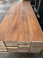 Eiken vloer 52 m2 multivloer 20 cm breed, Ophalen, Gebruikt, Onbekend, Vloerdelen of -planken