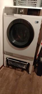 Was/droog combinatie AEG, Witgoed en Apparatuur, 8 tot 10 kg, Ophalen, Zo goed als nieuw, 85 tot 90 cm