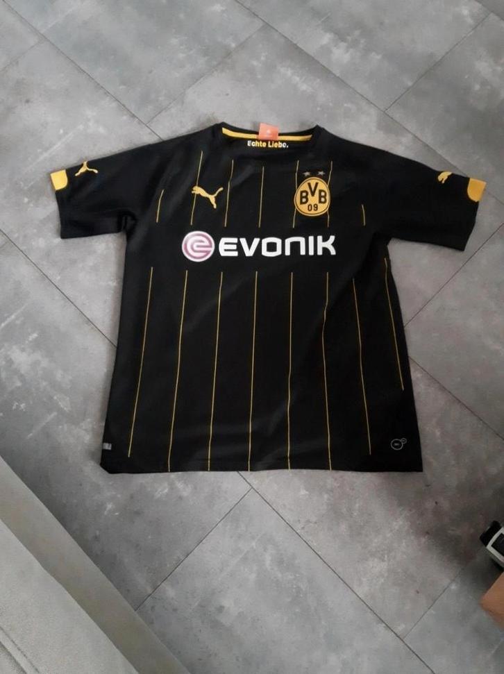 Puma borussia Dortmund voetbalshirt 164, Sport en Fitness, Voetbal, Zo goed als nieuw, Shirt, Ophalen of Verzenden
