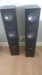 Canton GLE 407 vloerspeakers zwart, Audio, Tv en Foto, Overige merken, Front, Rear of Stereo speakers, Gebruikt, Ophalen