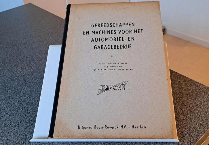BOVAG Gereedschappen Garagebedrijf 1949, Boeken, Auto's | Boeken, Gelezen, Algemeen, Ophalen of Verzenden