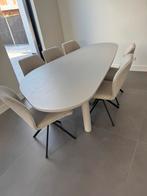 Nieuw eettafel Beton ciré waterdicht, Huis en Inrichting, Tafels | Eettafels, Zo goed als nieuw, Vijf personen of meer, Rechthoekig