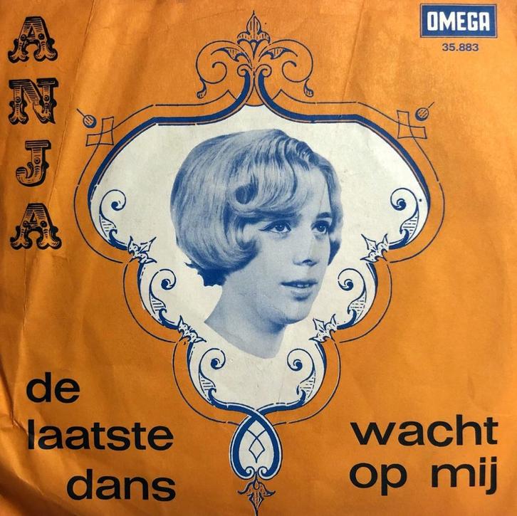 1969 Anja               De Laatste Dans, Cd's en Dvd's, Vinyl Singles, Zo goed als nieuw, Single, Nederlandstalig, 7 inch, Verzenden