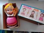 Vintage musical mini doll pop japan pop toys verzamel, Verzenden, Zo goed als nieuw