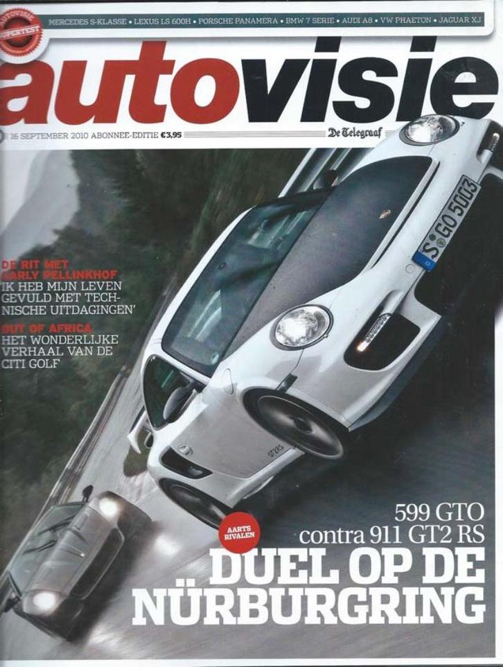 Autovisie 19 2010 : Lexus LS400 - VW Golf 1.2 TSI - R - Fiat, Boeken, Auto's | Folders en Tijdschriften, Gelezen, Algemeen, Ophalen of Verzenden