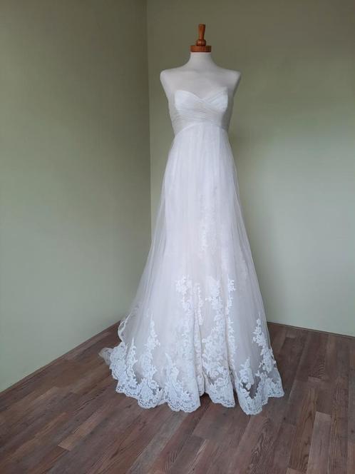 Trouwjurk Pronovias maat 36, Kleding | Dames, Trouwkleding en Trouwaccessoires, Zo goed als nieuw, Trouwjurk, Wit, Ophalen of Verzenden