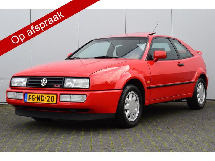 Volkswagen Corrado 2.0-16V ABS Stuurbekrachtiging Schuifdak, Auto's, Oldtimers, Bedrijf, Te koop, ABS, Elektrische buitenspiegels
