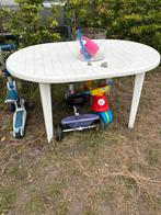 Tuintafel, Tuin en Terras, Ophalen of Verzenden, Gebruikt, Rond, Plastic