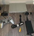 Playstation 2 slim zilver, Dutchgameshop, Ophalen of Verzenden, Zo goed als nieuw, Dutchgameshop