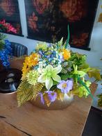 Prachtige zijden bloemen boeket nieuw, Ophalen of Verzenden, Nieuw