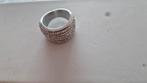 Lucardi dames ring, Sieraden, Tassen en Uiterlijk, Ringen, Ophalen of Verzenden, Zo goed als nieuw, Dame, Zilver