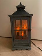 Sfeervolle lantaarn met elektrische kaarsen, Ophalen, Gebruikt