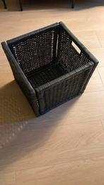 Ikea mand BRANAS zwarte rotan mand, Huis en Inrichting, Woonaccessoires | Schalen en Manden, Ophalen, Zo goed als nieuw, Vierkant