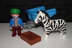 10 - Playmobil 123 Zebra dierentuin, Ophalen of Verzenden, Gebruikt