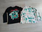 2 draken longsleeves h&m maat 122 128, H&M, Ophalen of Verzenden, Zo goed als nieuw, Shirt of Longsleeve