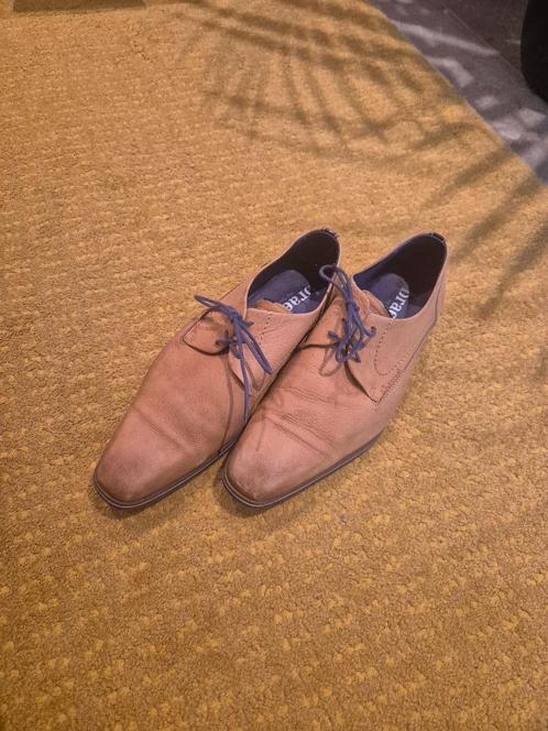 Braend nette veterschoenen maat 43 (lichtbruin), Kleding | Heren, Schoenen, Zo goed als nieuw, Veterschoenen, Bruin, Ophalen of Verzenden