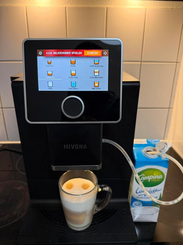 Nivona 960 koffiemachine espressomachine, Witgoed en Apparatuur, Koffiezetapparaten, Zo goed als nieuw, Gemalen koffie, Espresso apparaat