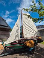 Grouster schouw, incl. Buitenboordmotor tomos 4pk en trailer, Watersport en Boten, Ophalen, Gebruikt, Minder dan 15 m², Overige typen