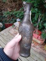 Bronzen Sino-Tibetaanse Vaas met Astamangala's, Antiek en Kunst, Ophalen of Verzenden