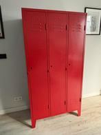 Rode lockerkast / kledingkast, Huis en Inrichting, Ophalen, Gebruikt
