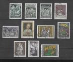 Oostenrijk KERSTMIS (2) Jaar 1967-1976, Postzegels en Munten, Postzegels | Europa | Oostenrijk, Ophalen of Verzenden, Gestempeld