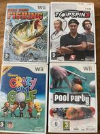4 wii spellen teab, Ophalen of Verzenden, Zo goed als nieuw