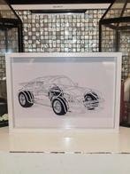 Porsche 911 frame  afmetingen : 31 x 22.5 Zie ook mijn, Ophalen of Verzenden, Nieuw