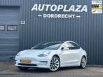 Tesla Model 3 Long Range AWD 75 kWh SOH 91% TREKHAAK, Automaat, 27 €/maand, Wit, 1000 kg