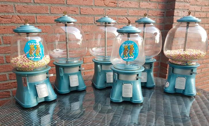 FIFTIES SIXTIES DESCO / ORLANDO PINDA NOOTJES AUTOMATEN, Verzamelen, Automaten | Overige, Zo goed als nieuw, Ophalen