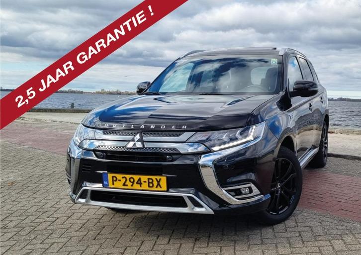 Mitsubishi Outlander 2.4PHEV-Instyle Black Edition-Schuifdak, Auto's, Mitsubishi, Particulier, Outlander, 360° camera, 4x4, ABS