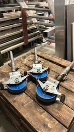 Steiger wielen ( 3 stuks), Ophalen of Verzenden, Zo goed als nieuw, Rolsteiger of Kamersteiger, Minder dan 2 meter