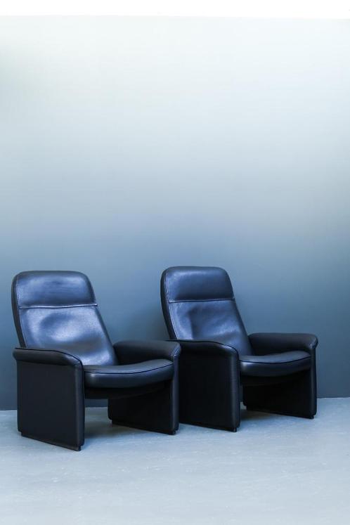 Set DS50 De Sede, Huis en Inrichting, Fauteuils, Gebruikt, Leer, 75 tot 100 cm, 75 tot 100 cm, Ophalen of Verzenden
