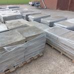 50 m2! Chinees hardsteen terrastegels, 60x60x3 cm.140 stuks, Ophalen, Gebruikt, Terrastegels, Natuursteen