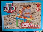 Splinter nieuwe zand en watertafel met speelgoed, met deksel, Ophalen of Verzenden, Nieuw