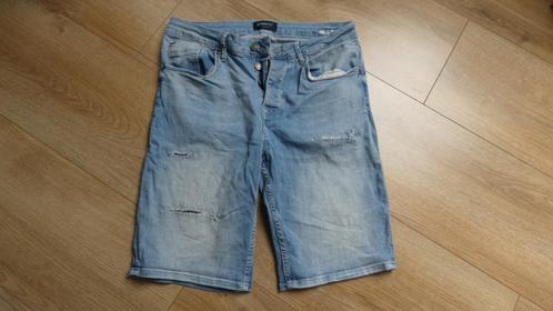Blauwe korte spijkerbroek van Dynamix by Anti blue, Kleding | Heren, Spijkerbroeken en Jeans, Zo goed als nieuw, W33 - W34 (confectie 48/50)