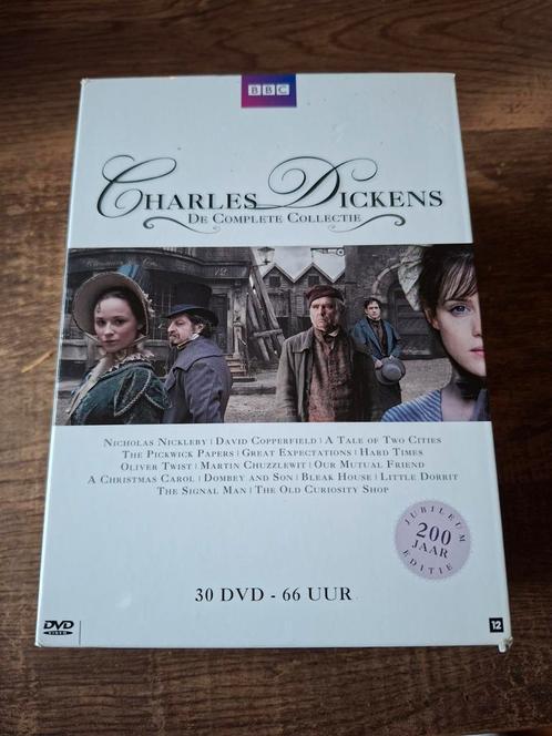 Charles Dickens - Complete Collectie - 30 DVD, Cd's en Dvd's, Dvd's | Tv en Series, Zo goed als nieuw, Drama, Boxset, Alle leeftijden