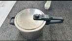 Tefal sensor snelkookpan 6L, Gebruikt, Keramische plaat, Rvs, Ophalen