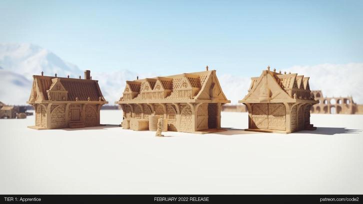 Scenery - Barenhole - Barns, Hobby en Vrije tijd, Wargaming, Nieuw, Overige soorten, Toebehoren, Ophalen of Verzenden