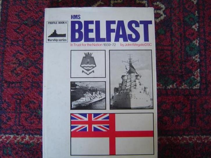 HMS Belfast 1939-1972 in trust for nation  John Wingate DSC, Boeken, Overige Boeken, Gelezen, Ophalen of Verzenden