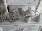 koffieservies met roosjes, Antiek en Kunst, Ophalen of Verzenden
