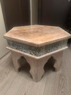 Zenza tafeltje off white met grijg, Huis en Inrichting, Ophalen, Zo goed als nieuw, Rechthoekig, Minder dan 55 cm