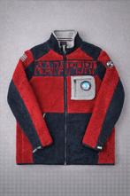 Napapijri Fleece Vest - Rood/Blauw - Maat XL, Verzenden, Maat 56/58 (XL), Zo goed als nieuw, Napapijri