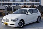 BMW 1-serie 116i 136PK Business Automaat, Auto's, Gebruikt, Zwart, 4 cilinders, Leder en Stof