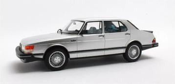 Saab 900 Turbo Sedan Zilvergrijs 1983 Cult Scale Models beschikbaar voor biedingen