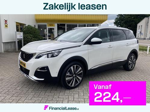 Peugeot 5008 1.2 Premium 7 Persoons Automaat Leer Stoelverwa, Auto's, Peugeot, Bedrijf, Lease, Financial lease, ABS, Achteruitrijcamera