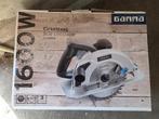 Gamma Cirkelzaag CZ-1600W - Nieuw in doos!, Ophalen, Cirkelzaag, 70 mm of meer, Nieuw