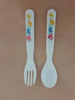 Care Bears Troetelbeertjes : vork en lepel, Ophalen of Verzenden, Zo goed als nieuw